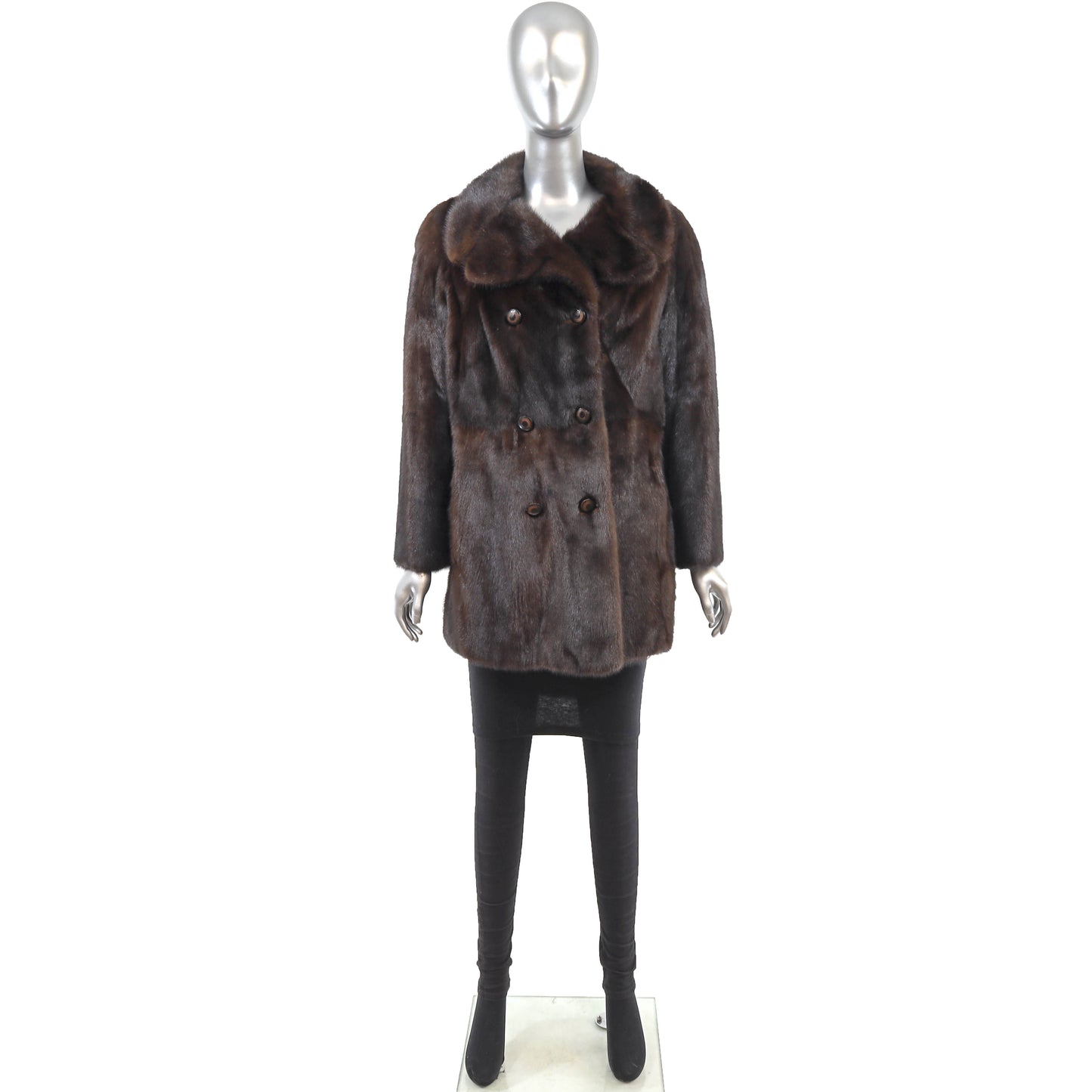 Mahogany Mink Jacket- Size M