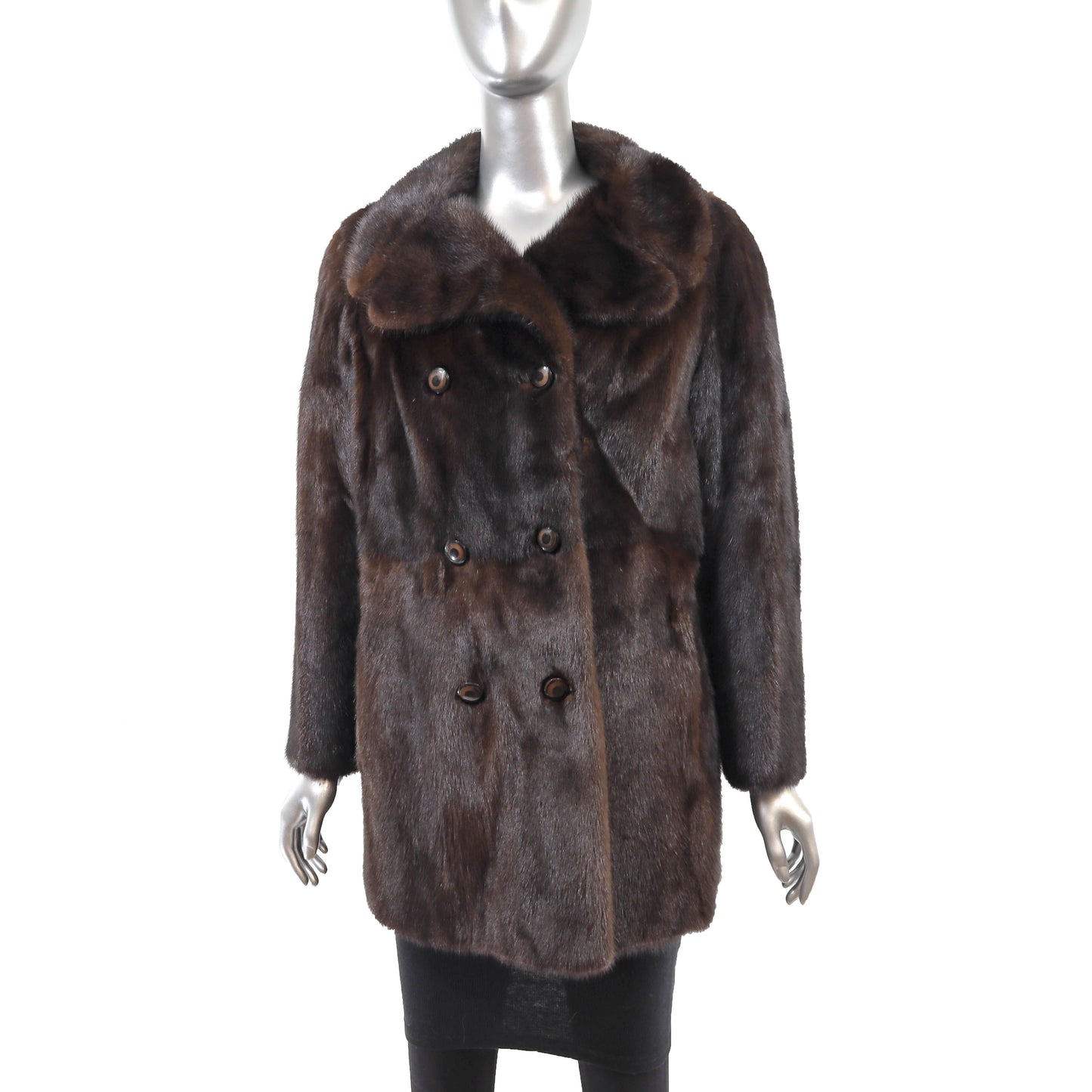 Mahogany Mink Jacket- Size M