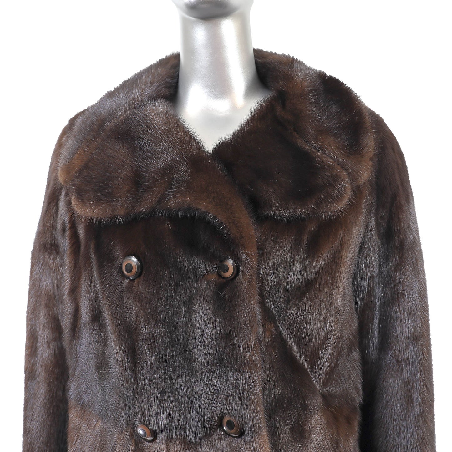 Mahogany Mink Jacket- Size M