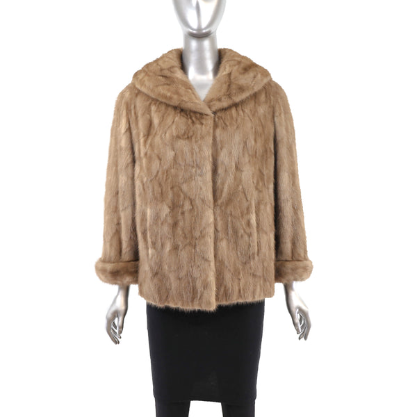 Section Mink Jacket- Size M