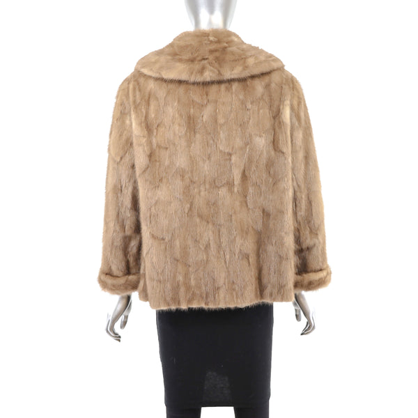 Section Mink Jacket- Size M