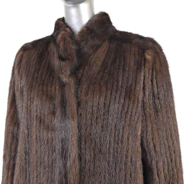 Mahogany Mink Corded Jacket- Size S