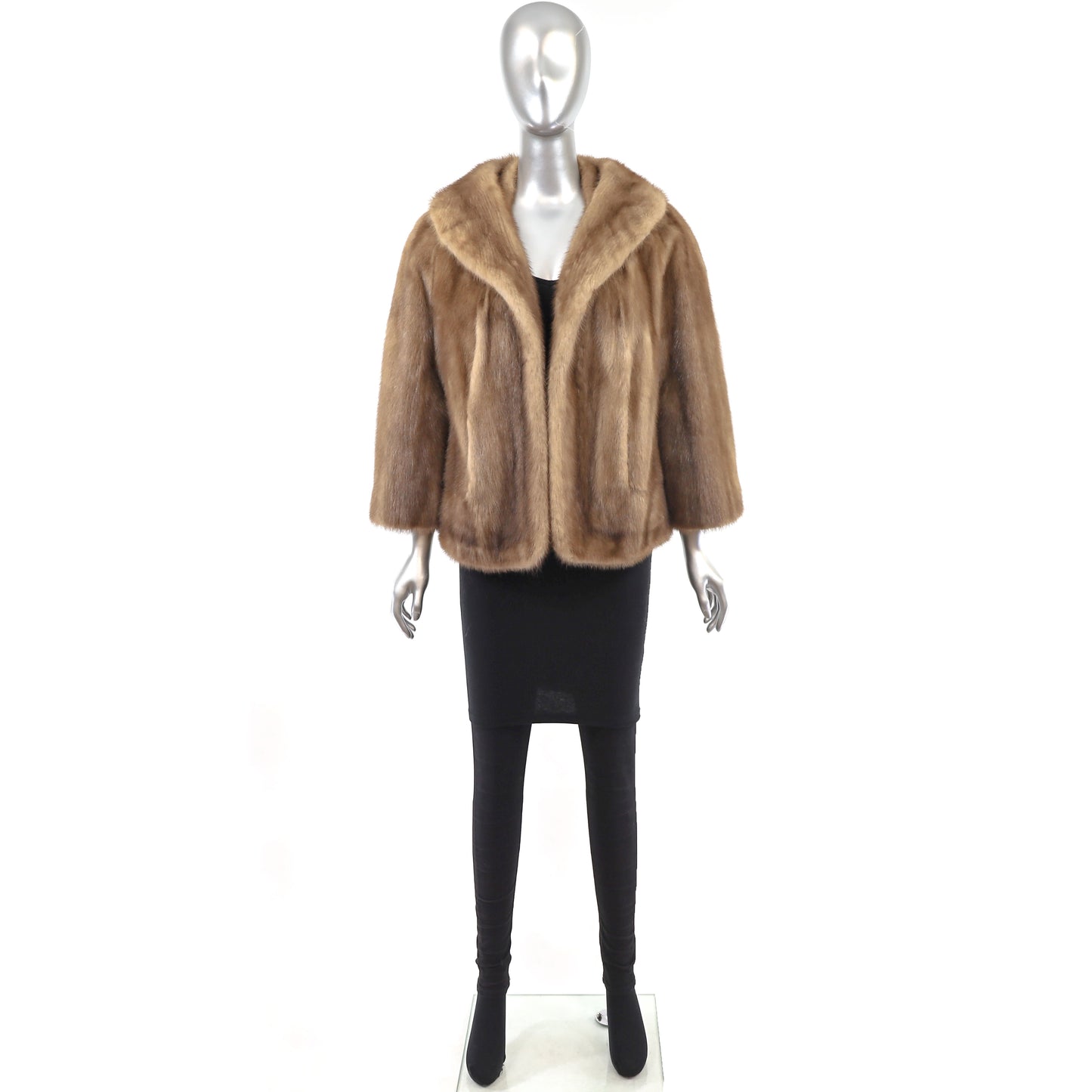 Autumn Haze Mink Jacket- Size L