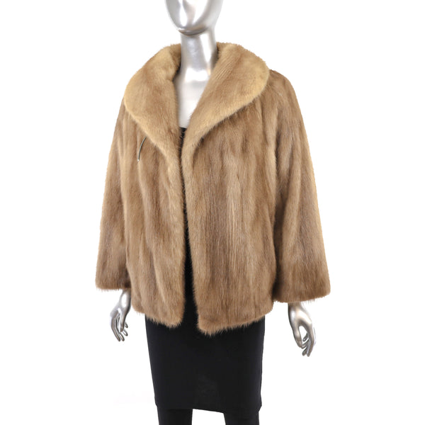 Autumn Haze Mink Jacket- Size XL