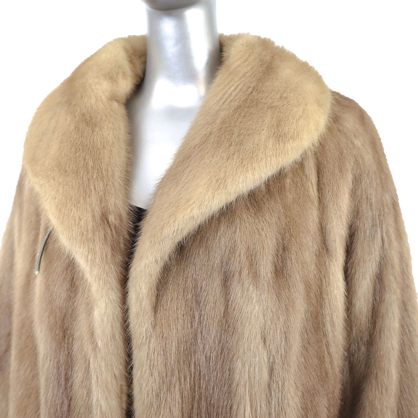 Light Brown Mink Jacket- Size XL