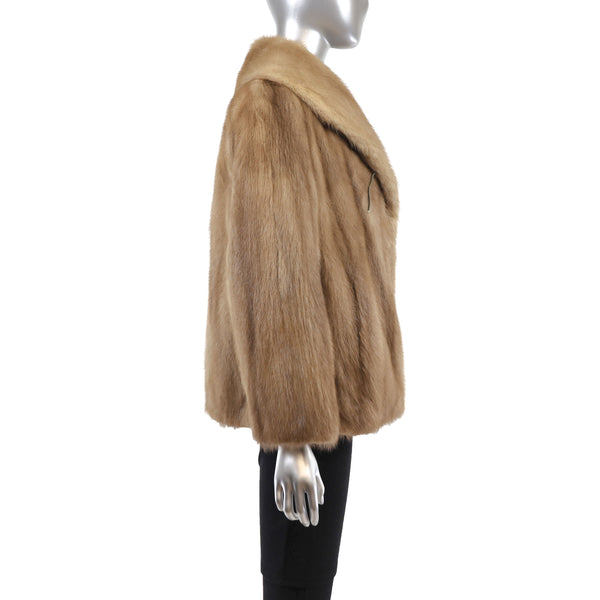 Autumn Haze Mink Jacket- Size XL