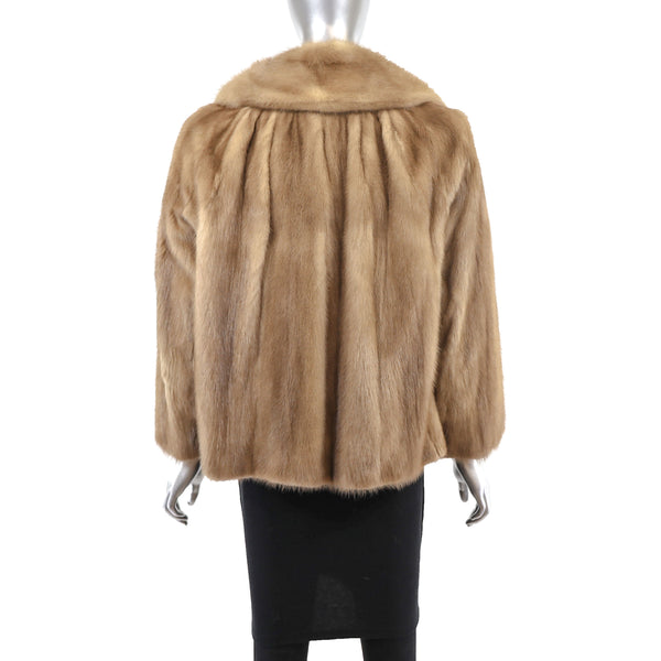 Autumn Haze Mink Jacket- Size XL