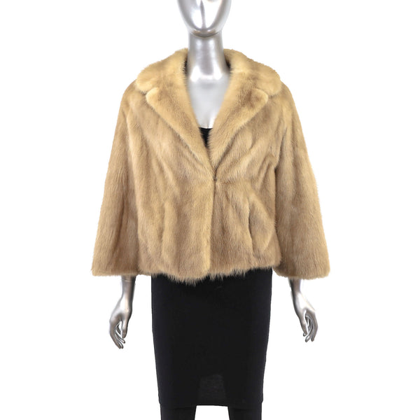 Pastel Mink Jacket- Size M