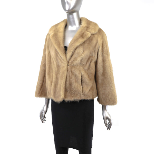 Pastel Mink Jacket- Size M