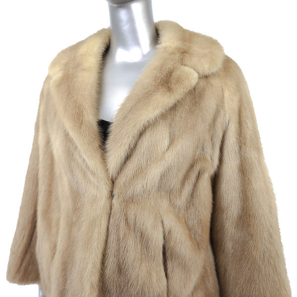 Pastel Mink Jacket- Size M