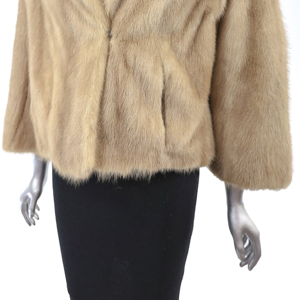 Pastel Mink Jacket- Size M
