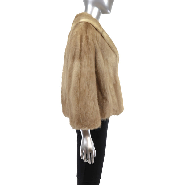 Pastel Mink Jacket- Size M