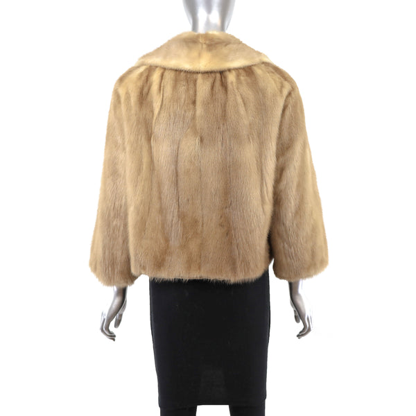 Pastel Mink Jacket- Size M