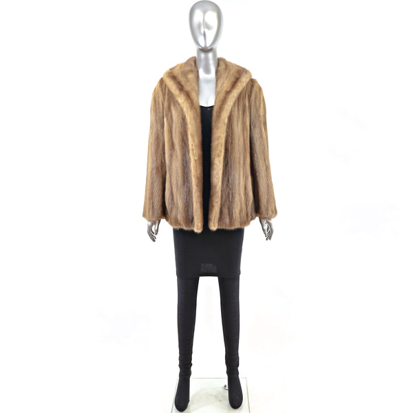 Autumn Haze Mink Jacket- Size XL