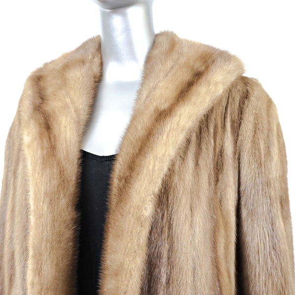 Autumn Haze Mink Jacket- Size XL