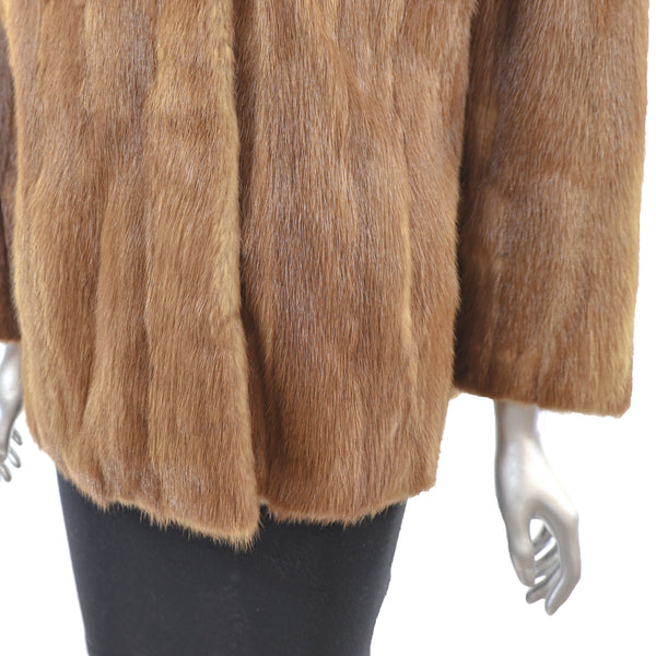 Blonde Mink Jacket- Size M
