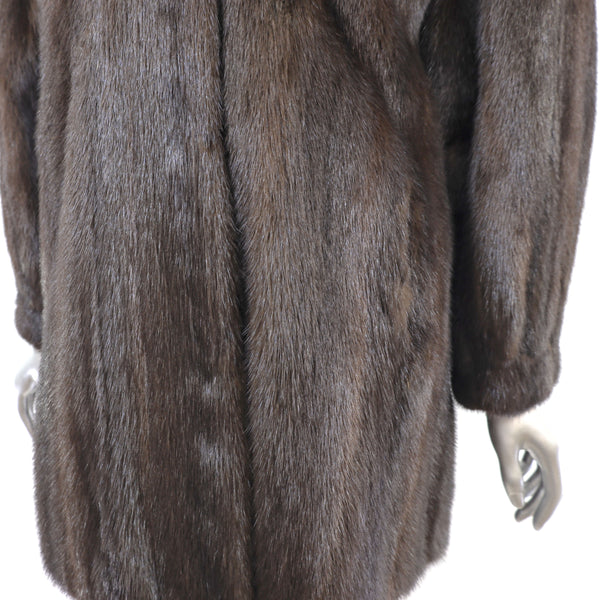 Mahogany Mink 3/4 Jacket - Size M