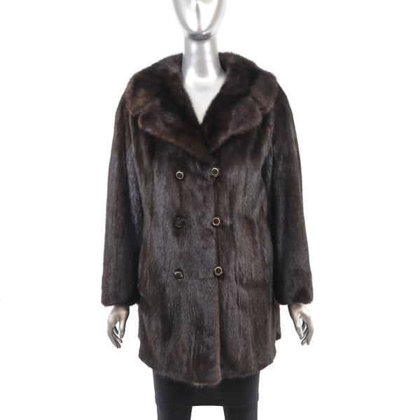 Mahogany Mink Stroller- Size XL