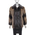 Light Brown and Mahogany Mink Jacket- Size L