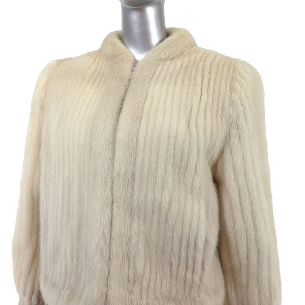 Pearl Mink Jacket- Size S