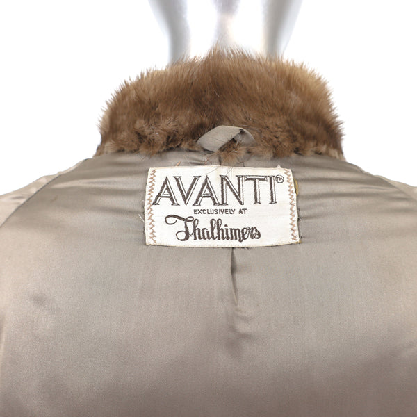 Avanti Autumn Haze Mink Jacket- Size M