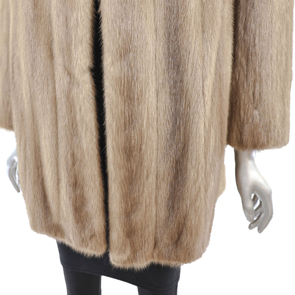 Rosendorf/ Evans Autumn Haze Mink Jacket- Size M