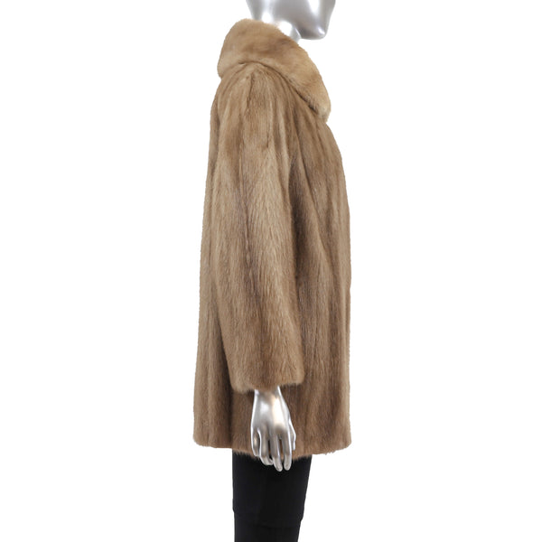 Rosendorf/ Evans Autumn Haze Mink Jacket- Size M