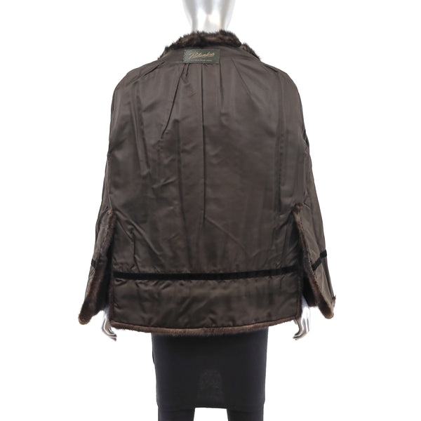 Ranch Mink Jacket- Size M