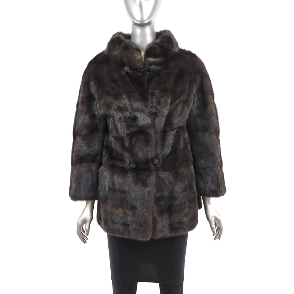 Ranch Mink Jacket- Size M