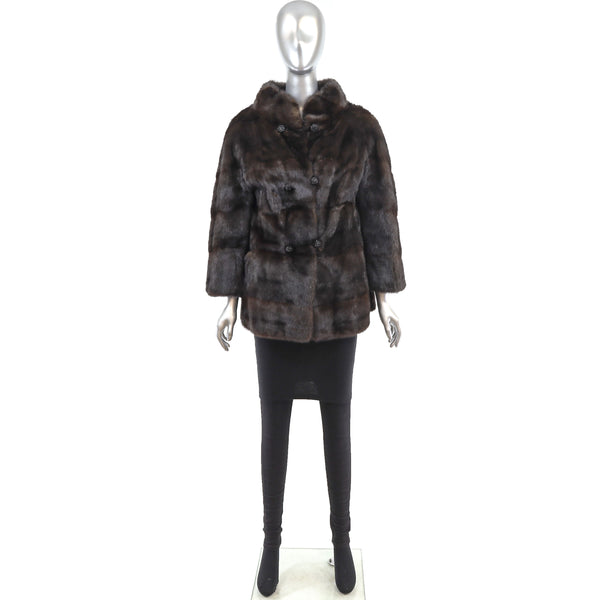 Ranch Mink Jacket- Size M