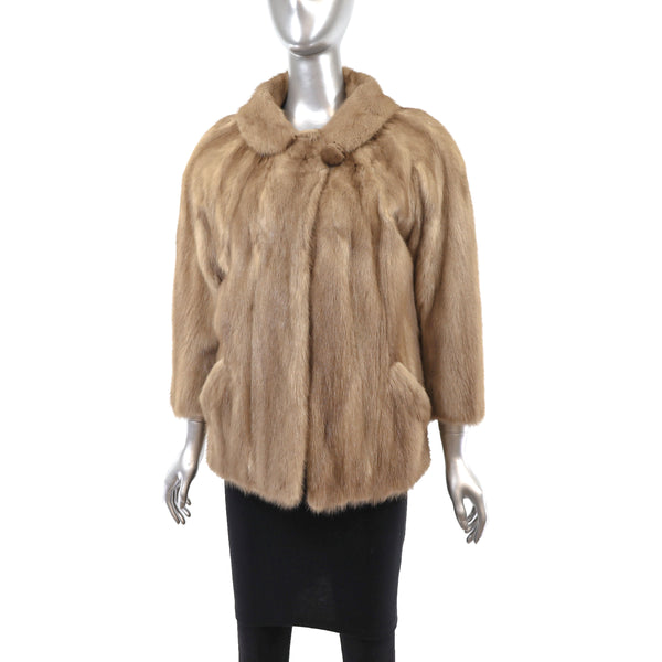 Pastel Mink Jacket- Size L