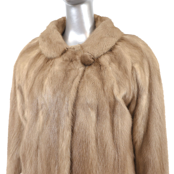 Pastel Mink Jacket- Size L