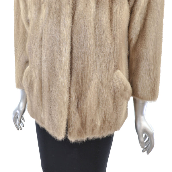 Pastel Mink Jacket- Size L