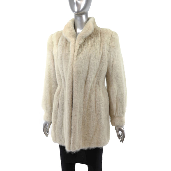 Pearl Mink Jacket- Size M