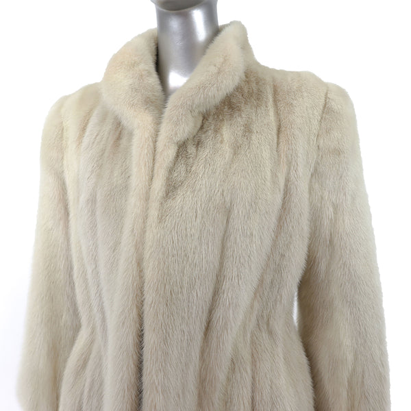 Pearl Mink Jacket- Size M