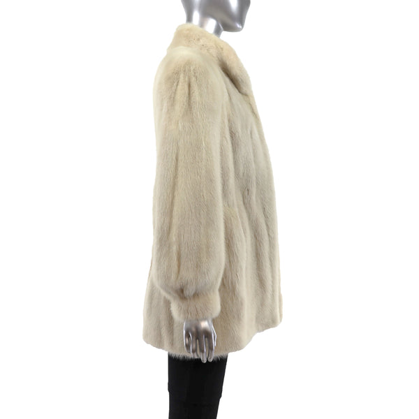 Pearl Mink Jacket- Size M