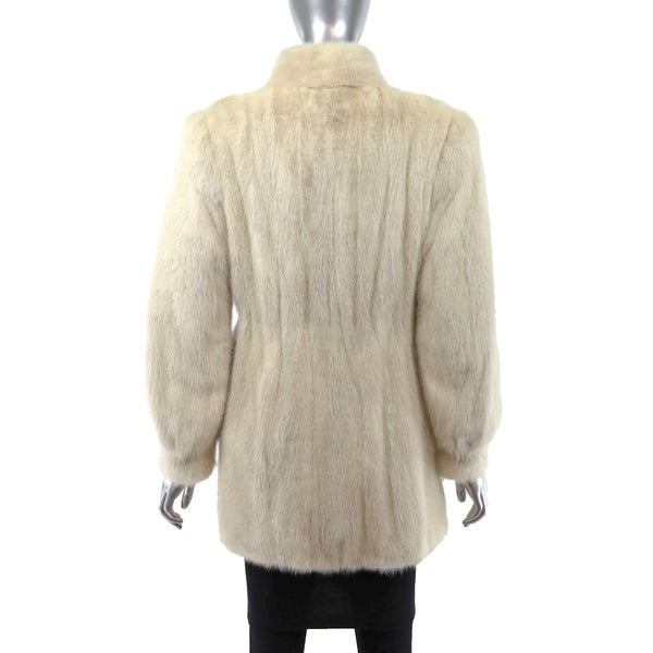 Pearl Mink Jacket- Size M