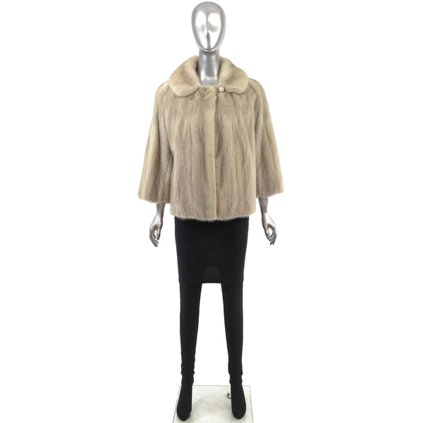 Sapphire Mink Jacket- Size M