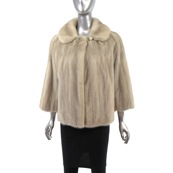 Sapphire Mink Jacket- Size M