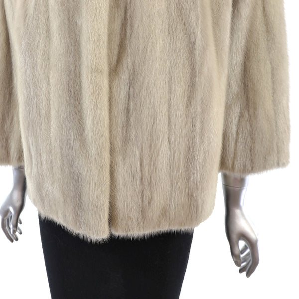 Sapphire Mink Jacket- Size M