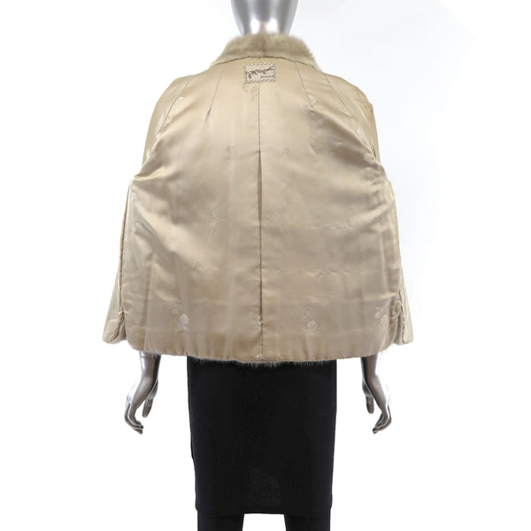 Sapphire Mink Jacket- Size M