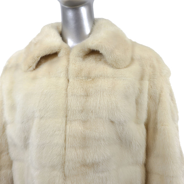 Pearl Bolero Mink Jacket- Size XS