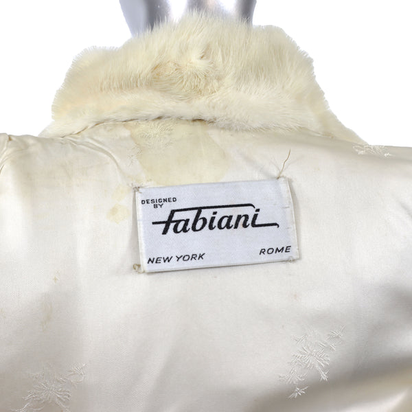 Pearl Bolero Mink Jacket- Size XS
