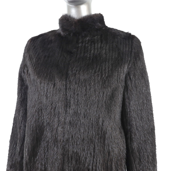 Ranch Corded Mink Jacket- Size S