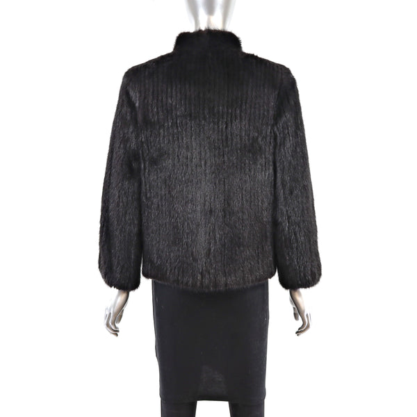 Ranch Corded Mink Jacket- Size S