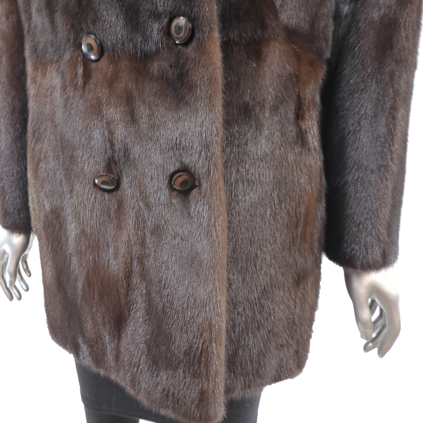 Mahogany Mink Jacket- Size M