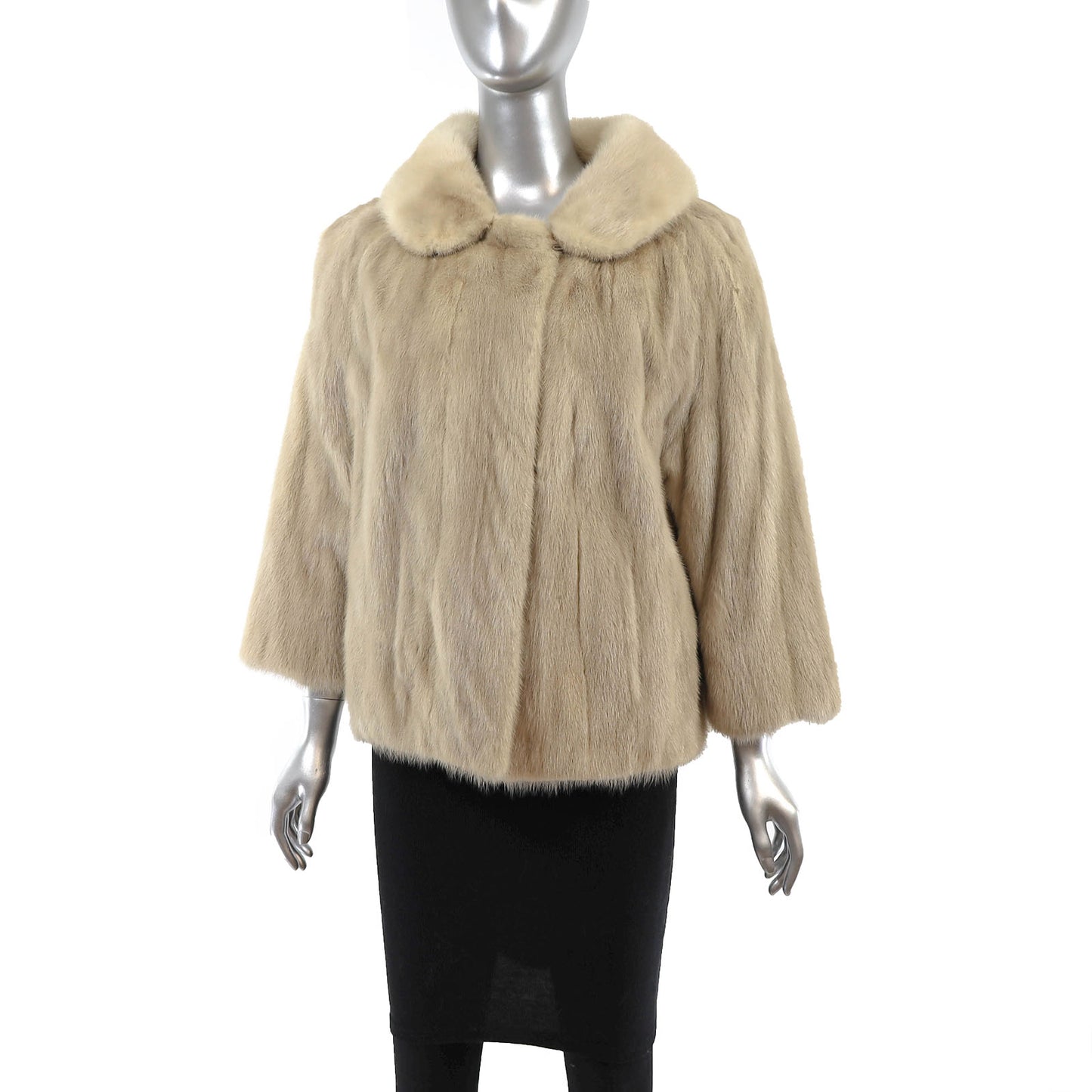 Tourmaline Mink Jacket- Size M