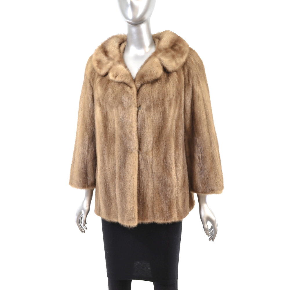 Autumn Haze Mink Jacket- Size M