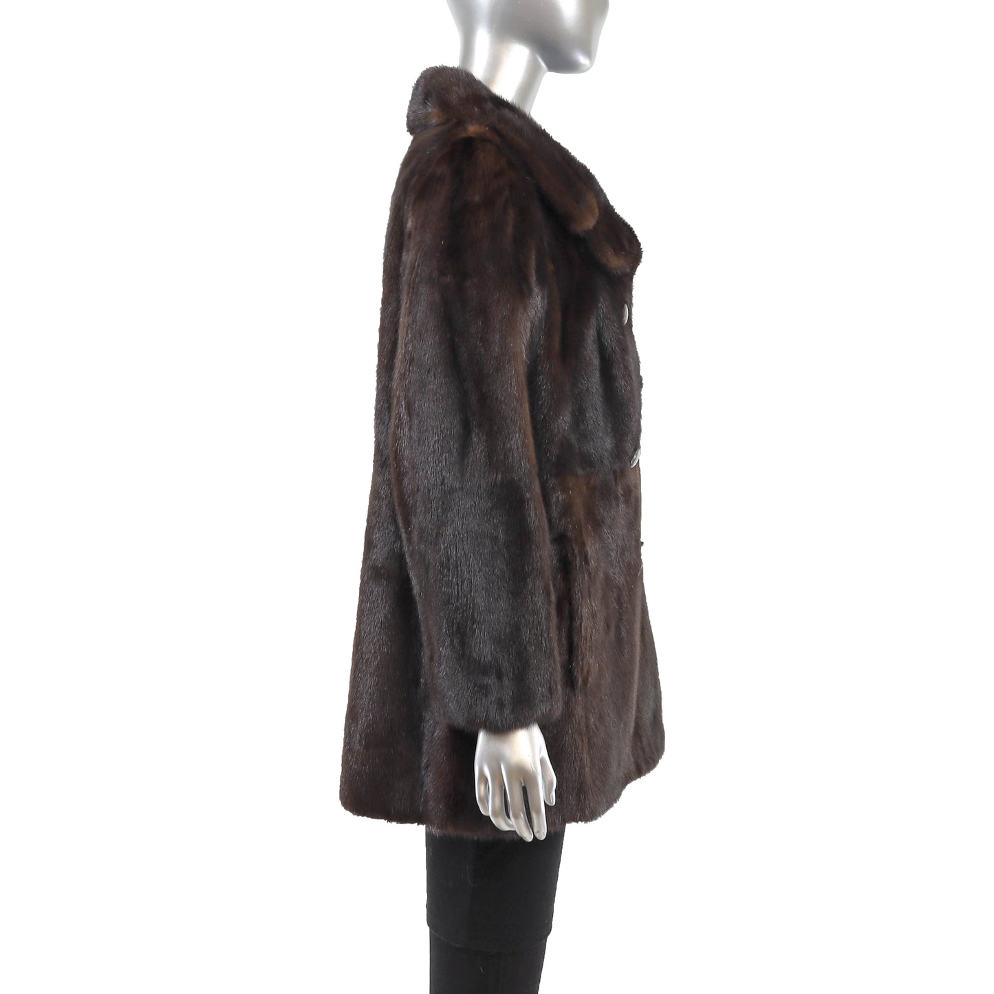 Mahogany Mink Jacket- Size M