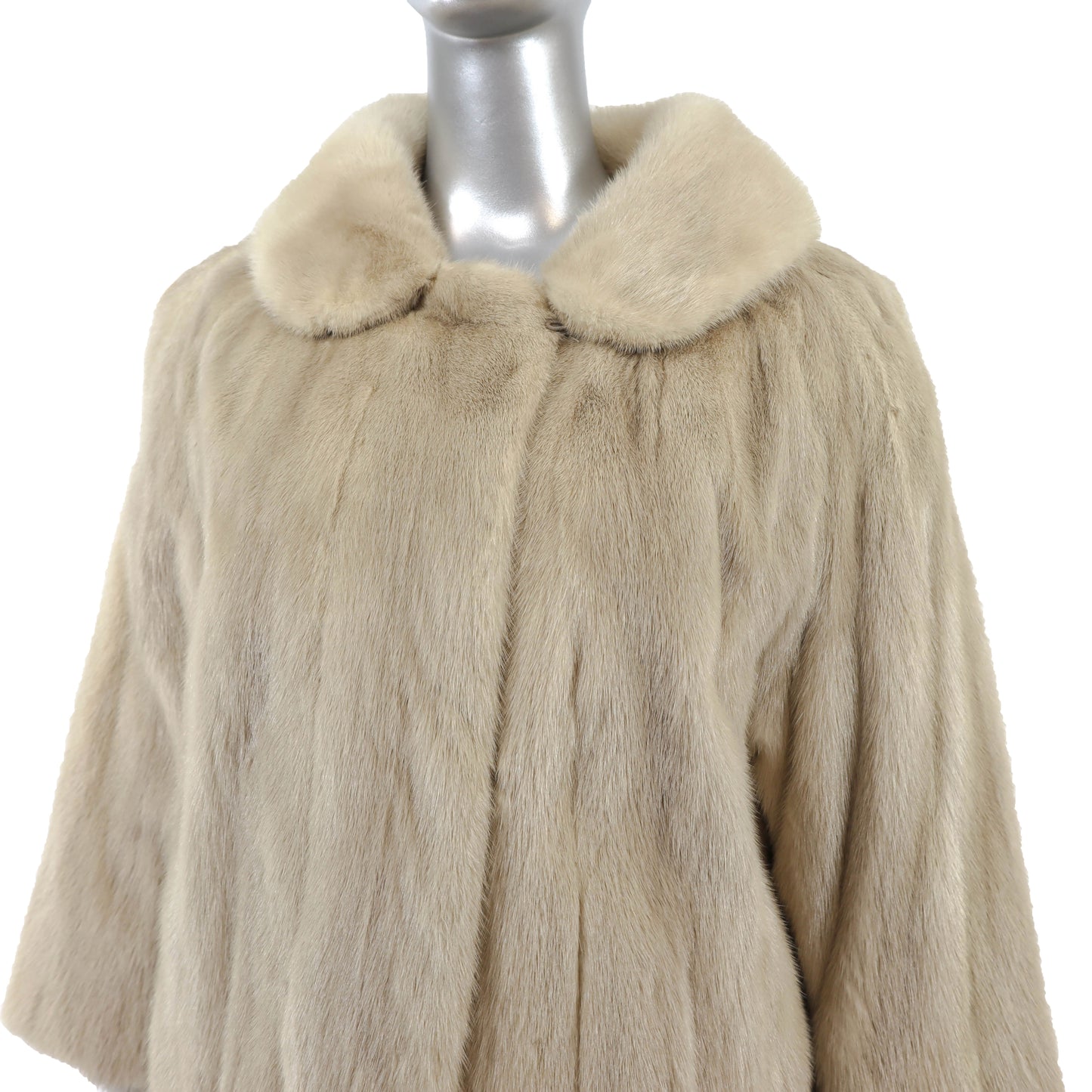 Tourmaline Mink Jacket- Size M